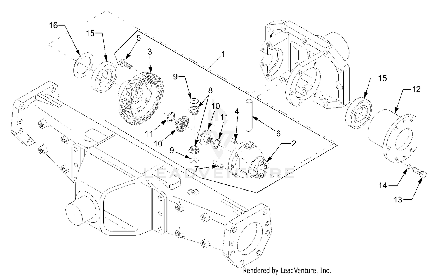Front Differential Group