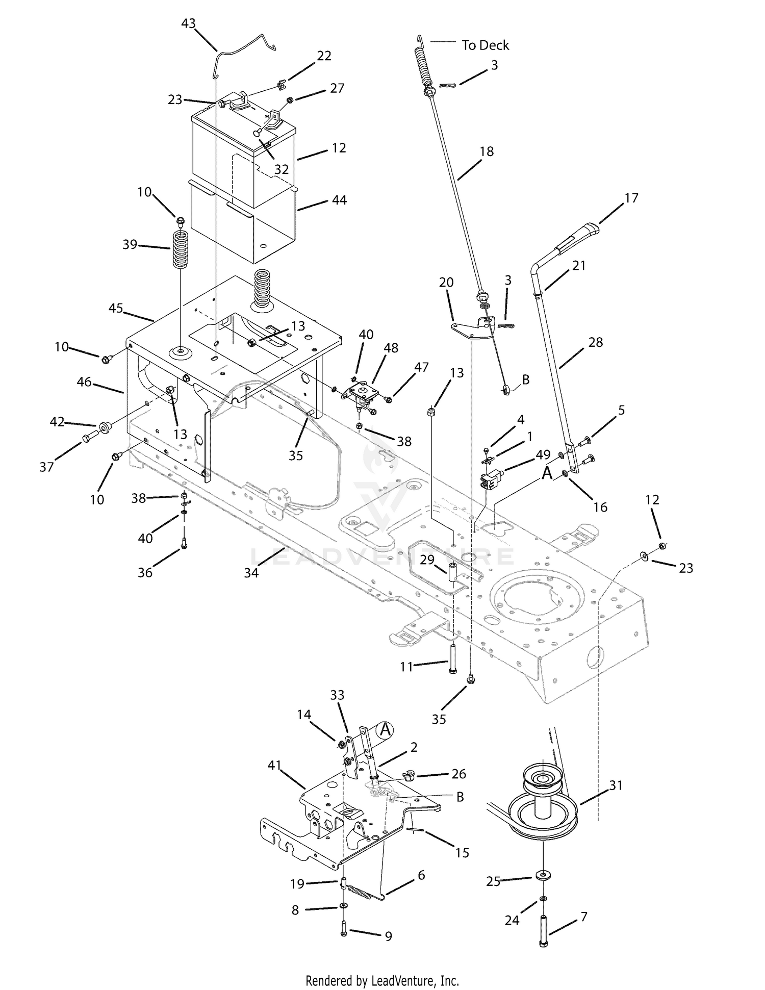 Frame & Manual PTO 42 & 46