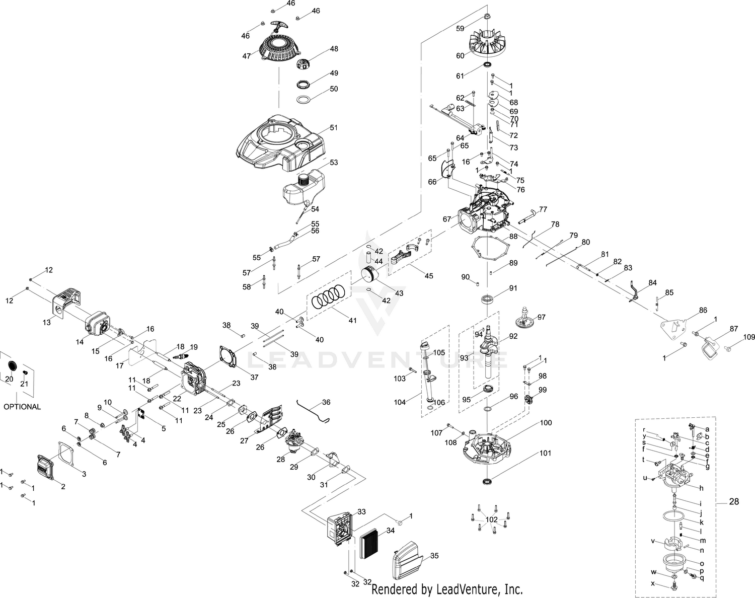 Assembly diagram