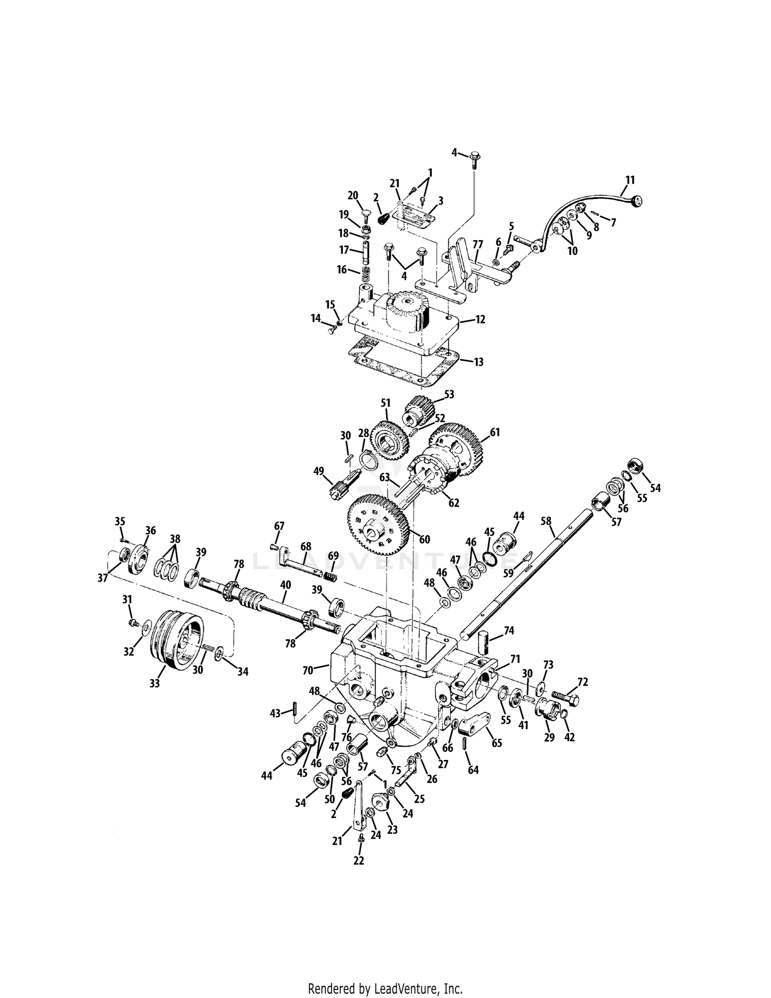 Wheel Transmission Assembly 21A-682