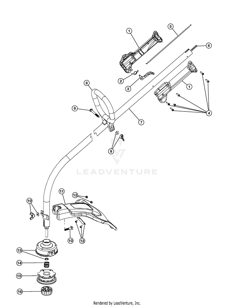Bolens BL100 41AD100G763 41AD100G763 BL100 Gas String Trimmers