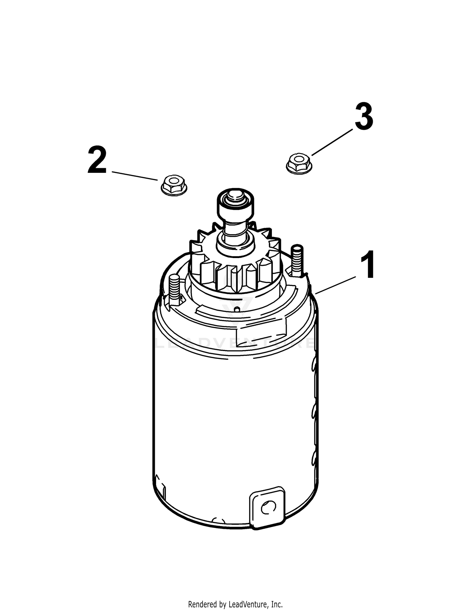 Kohler SV600-0009 Starting System