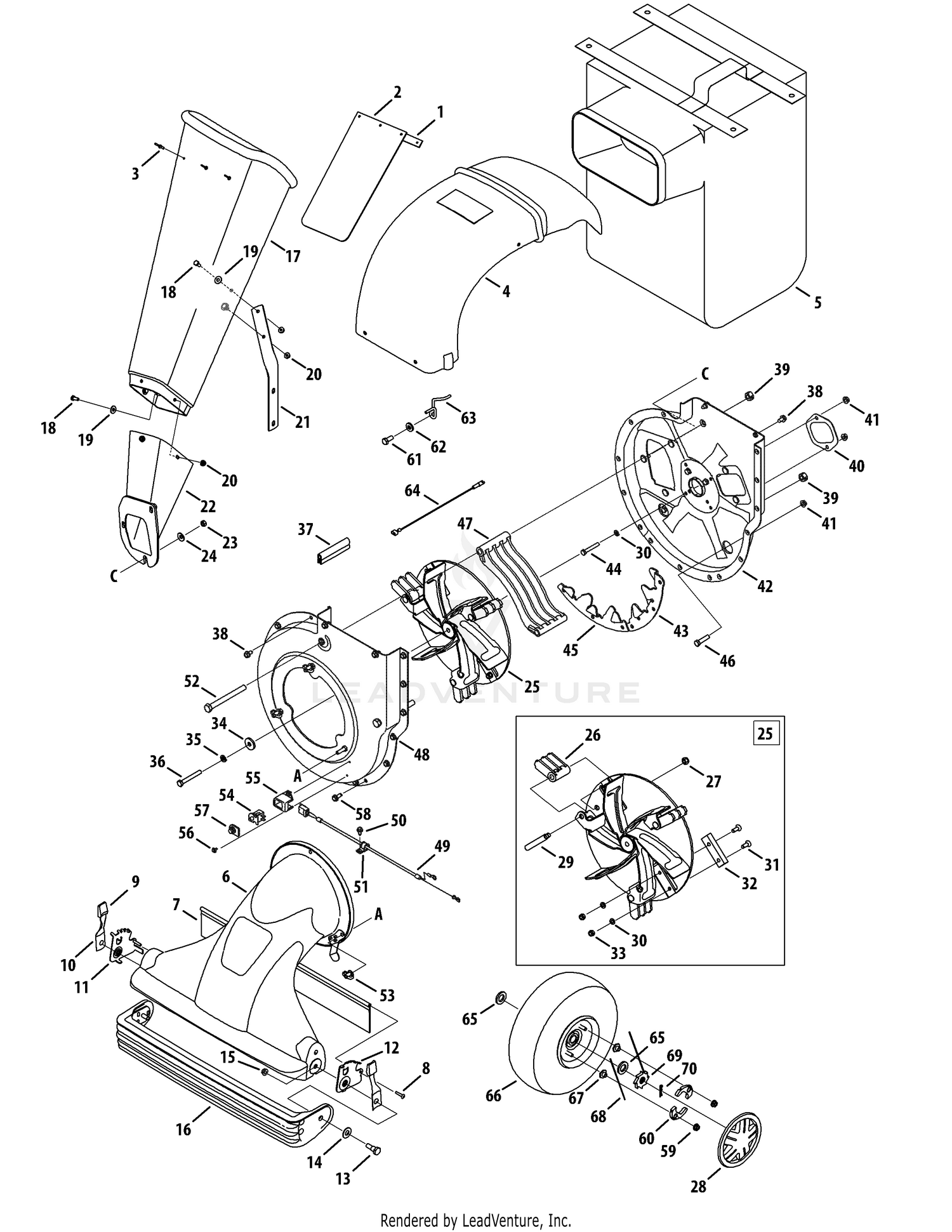 CSV206 Bag & Impeller