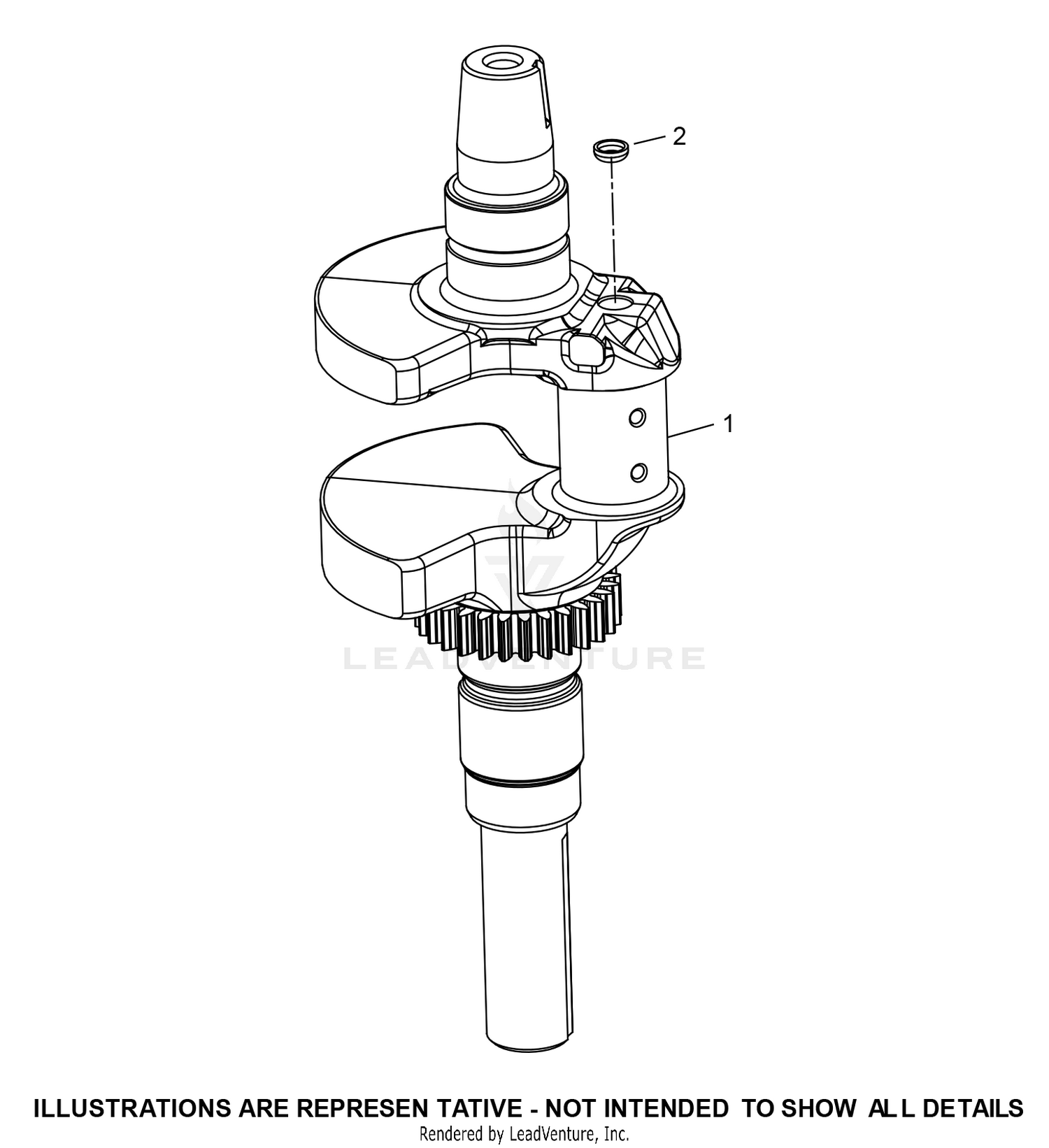 KT724-3005 CrankShaft
