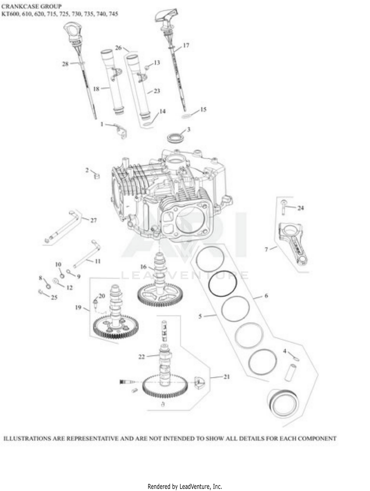 KT730-3060 Crankcase