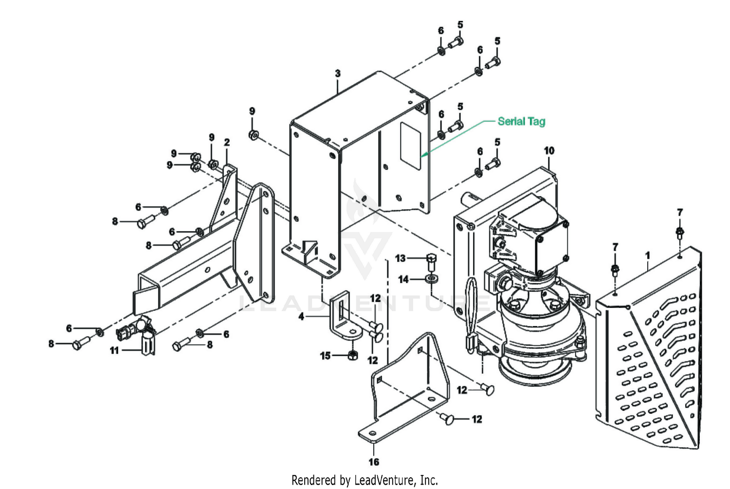 A2039_02 Base Drive Assembly