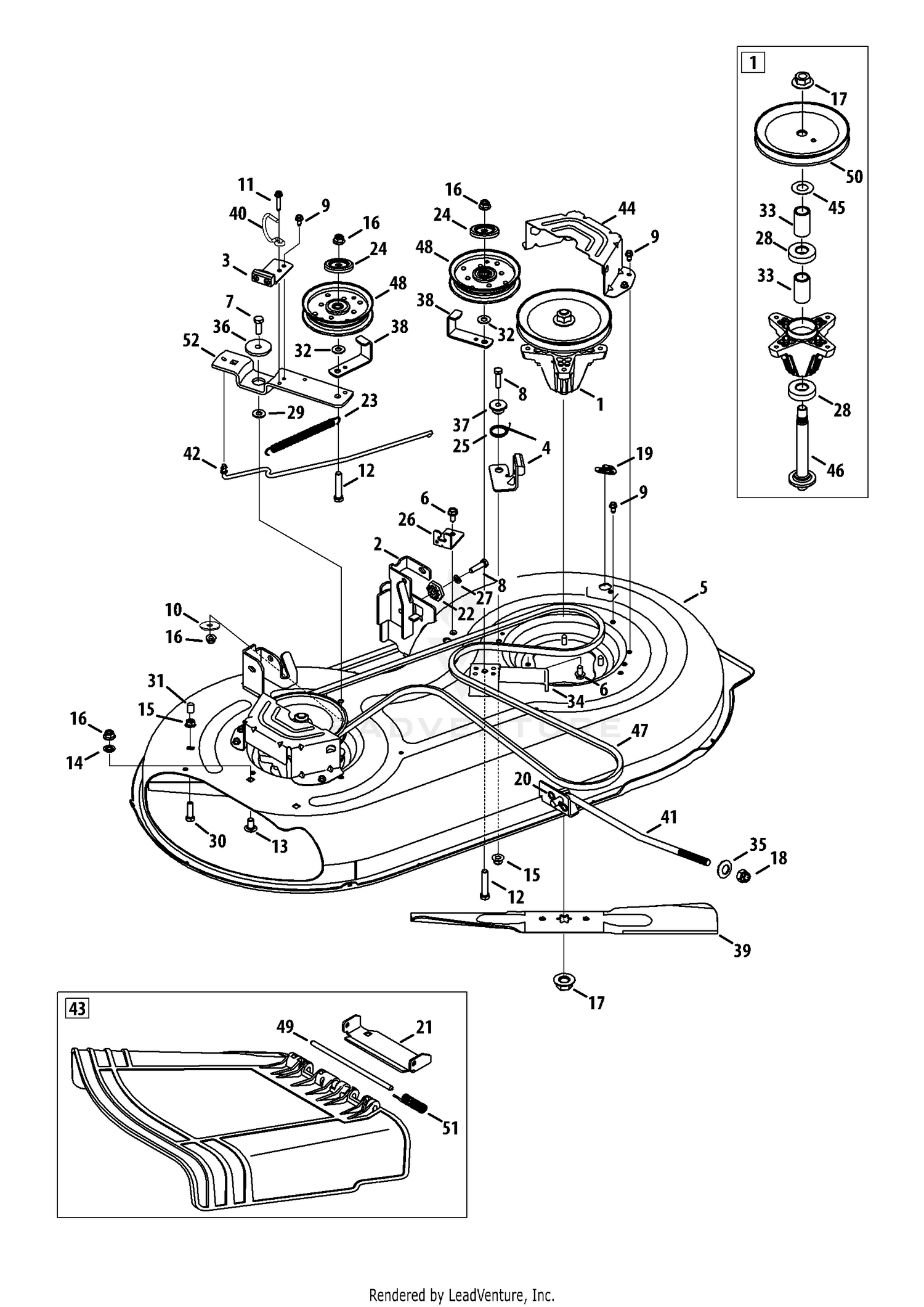 Mower Deck 42-Inch