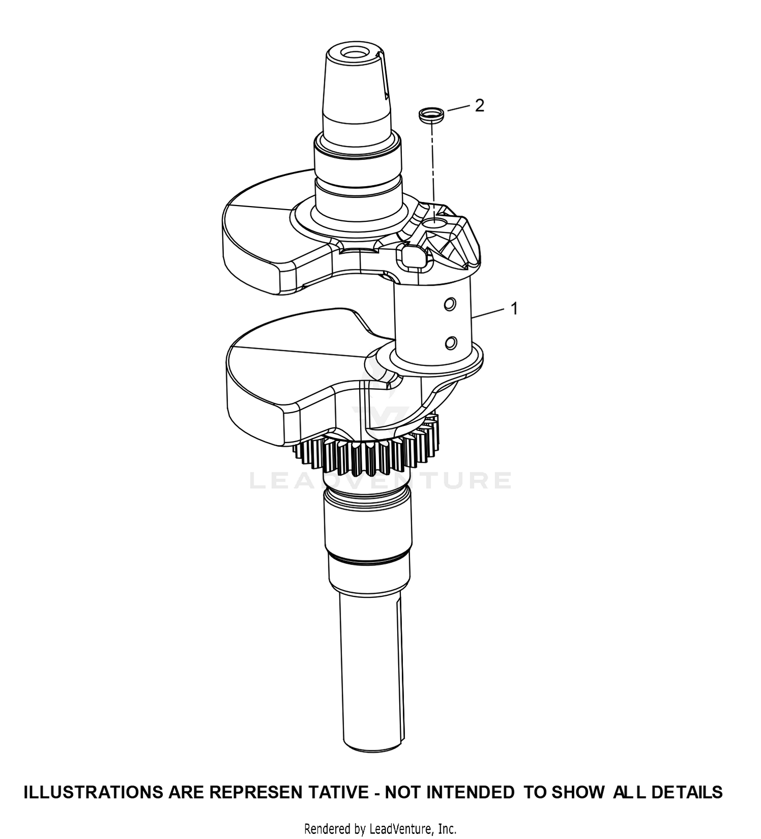 KT722-3002 CrankShaft