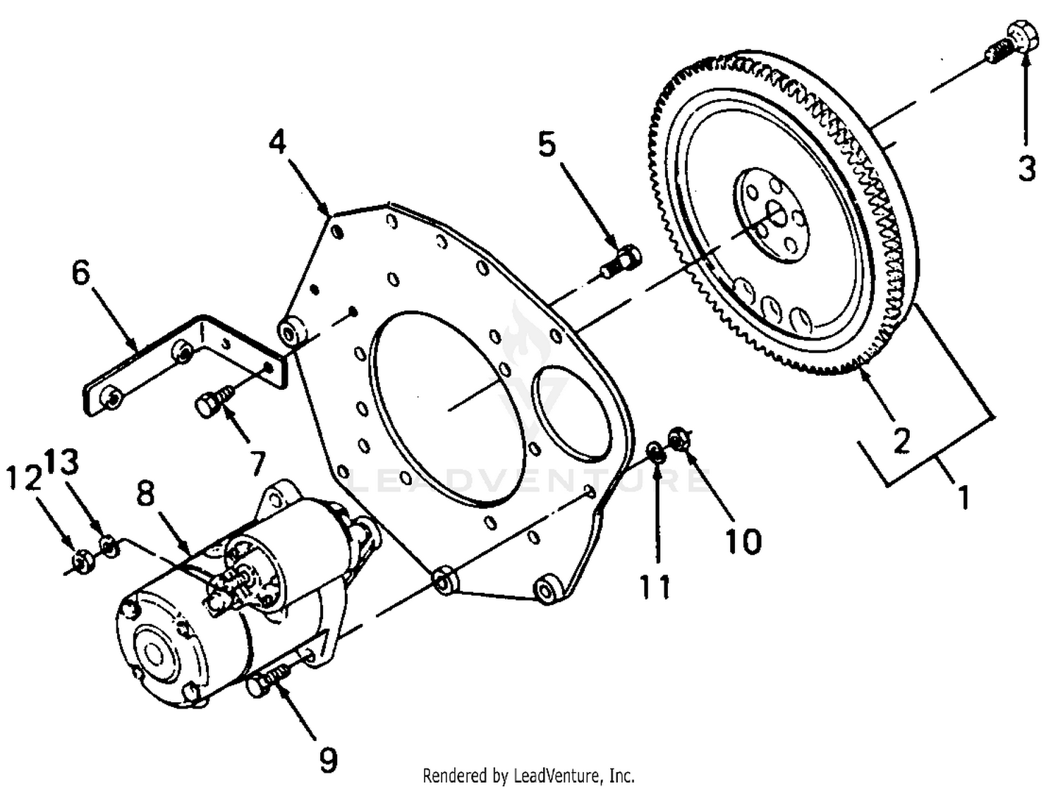 Flywheel & Starter