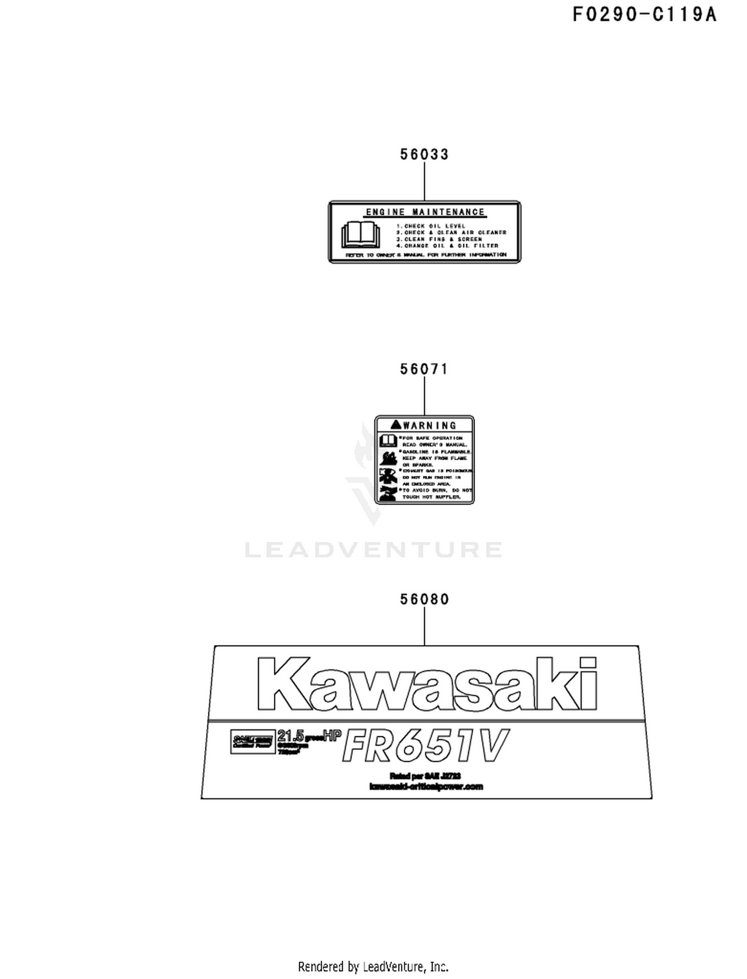 FR651V-GS08 LABEL