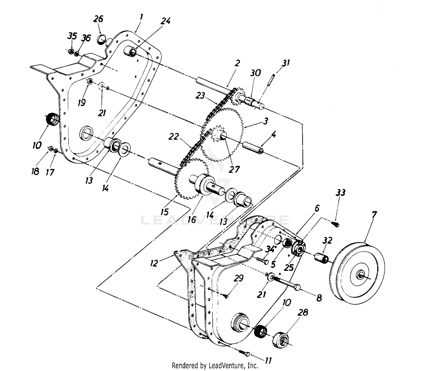 Chain Case Assembly