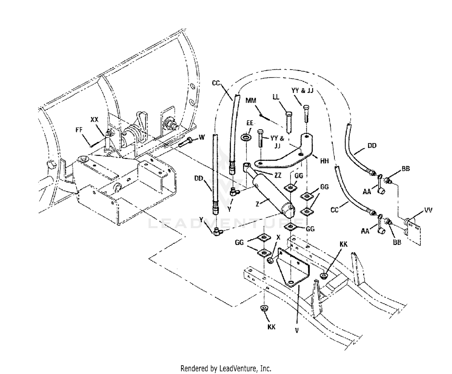 Hydraulic Angling Kit