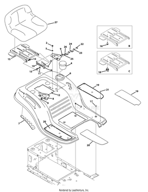 Huskee lt4200 repair manual sale