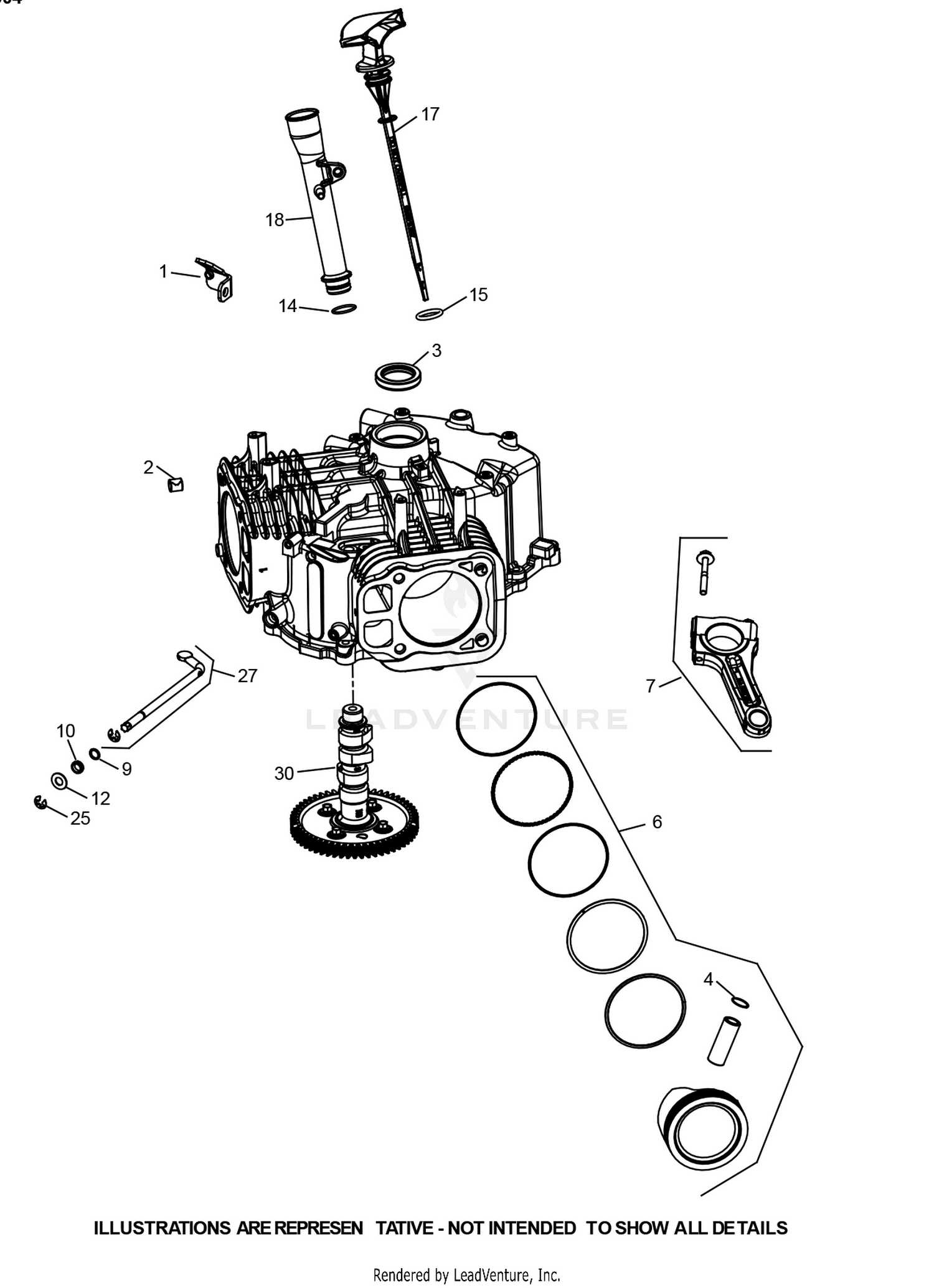 KT724-3004 CrankCase