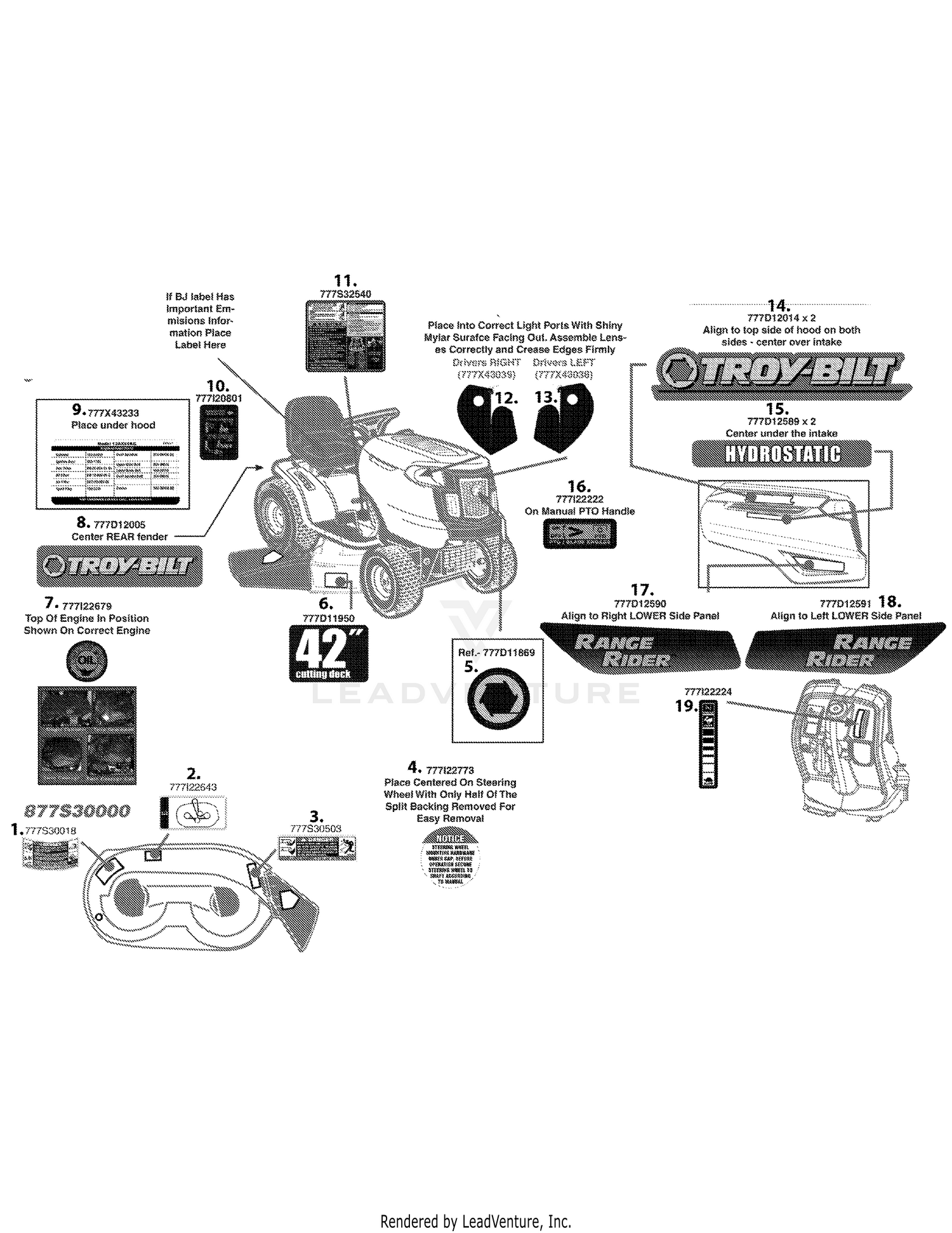 Assembly diagram