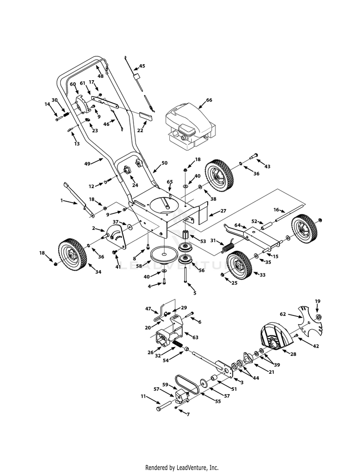 Craftsman By Mtd 25b 554g299 247796510 2011 Edger Partswarehouse 8483