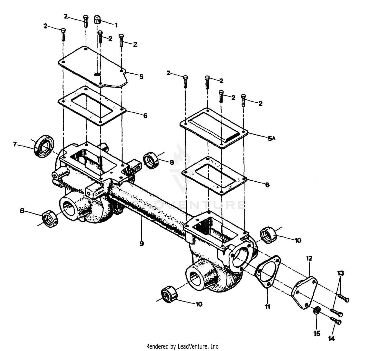 Transmission Housing, Covers, Seals, Gaskets & Plug