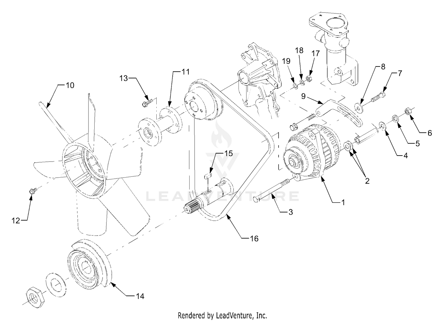 Dynamo And Cooling Fan