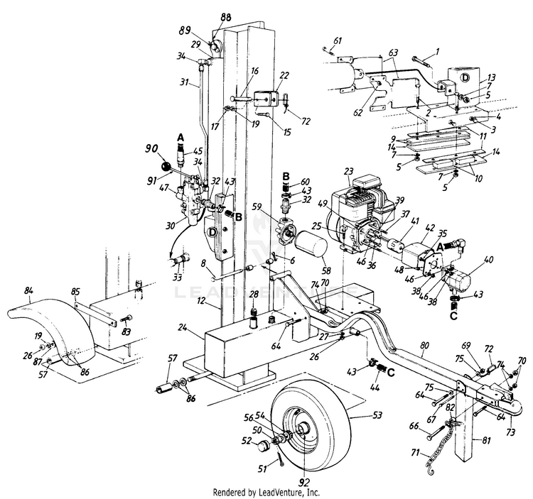 Duerr deals log splitter