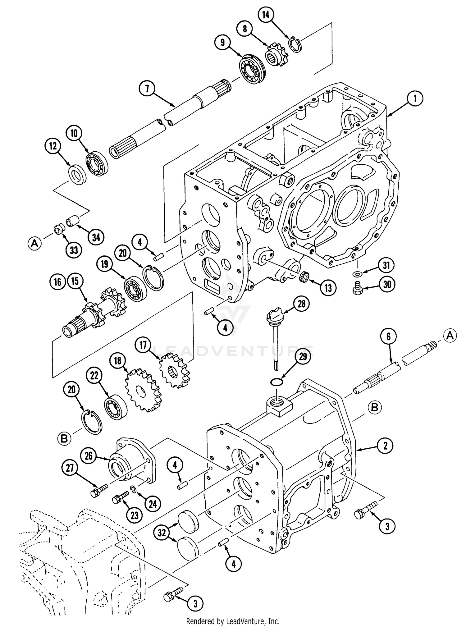 Transmission - 2WD (Part 1)