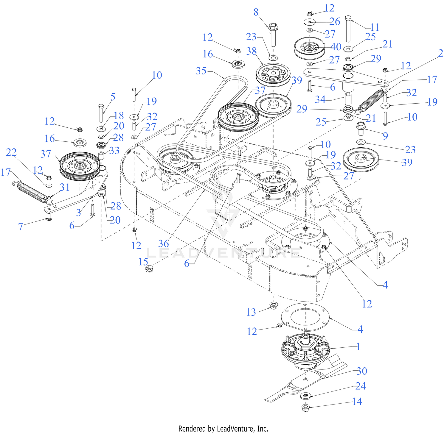 Belts, Blades & Spindles