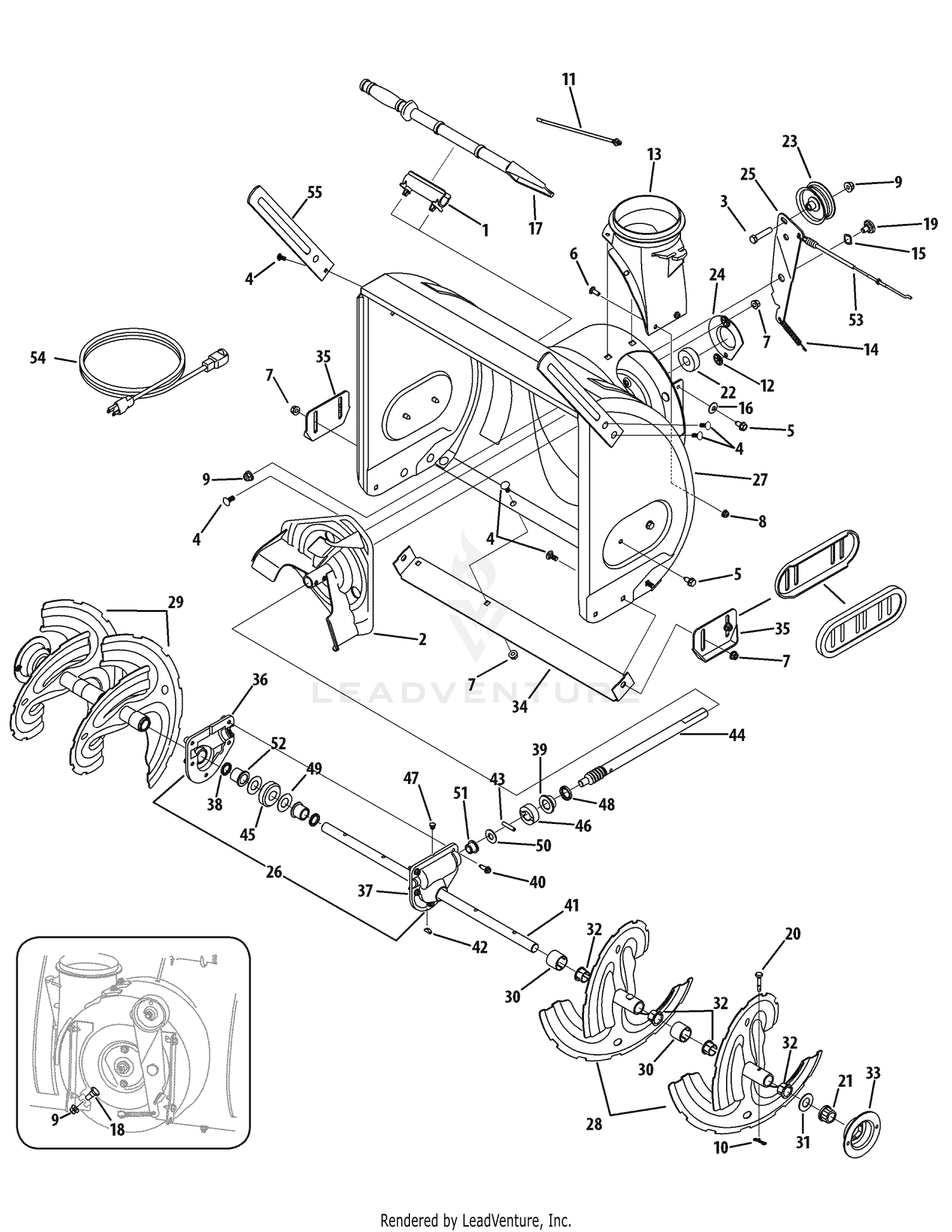 Auger & Auger Housing