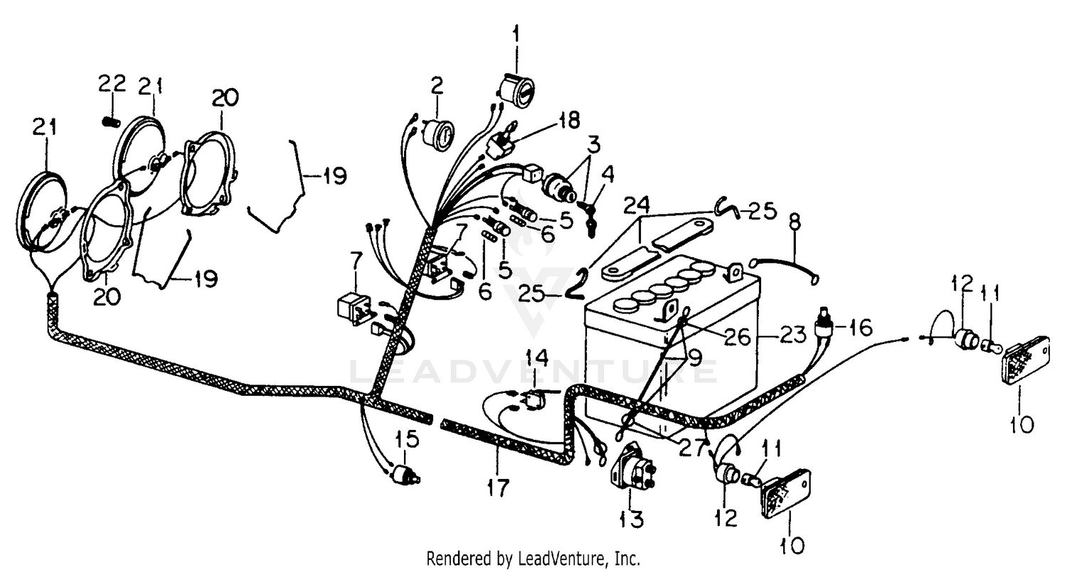 Electrical Wiring-SN 720000 & Up