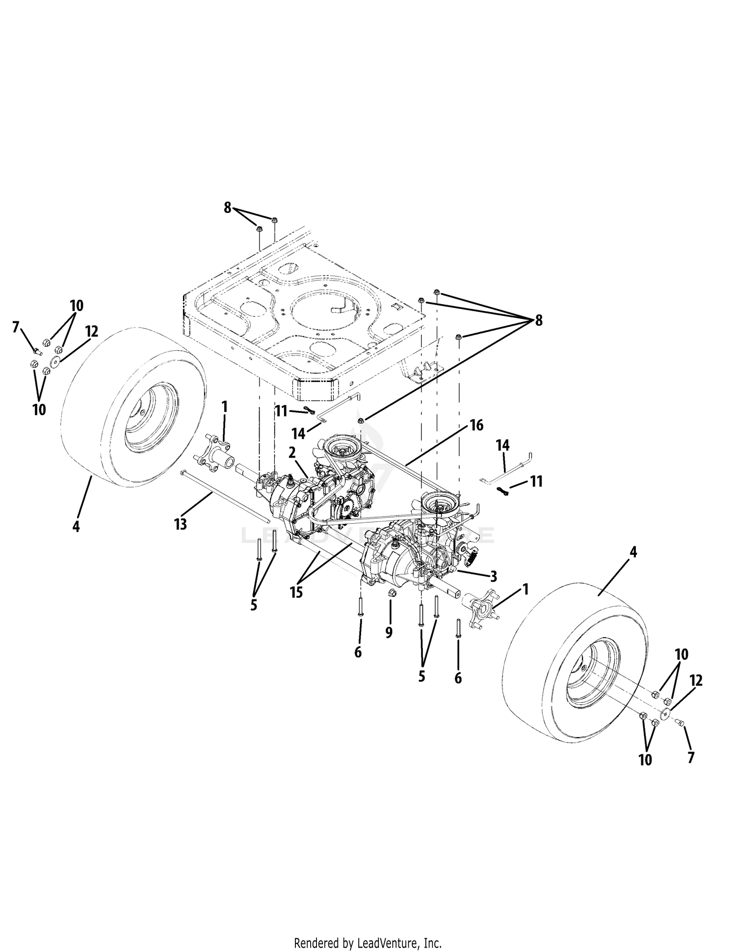 Rear Drive & Wheels