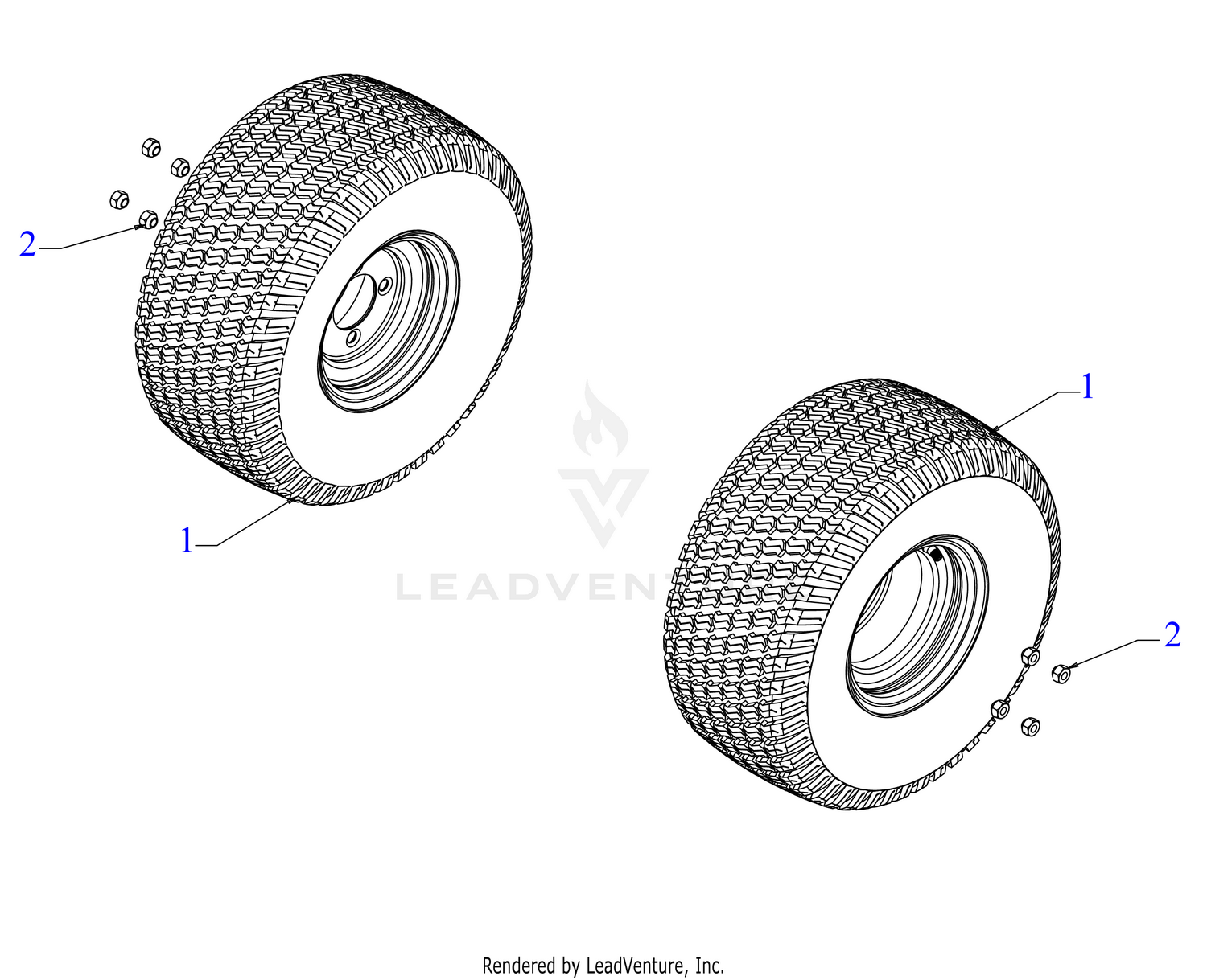 Rear Wheels