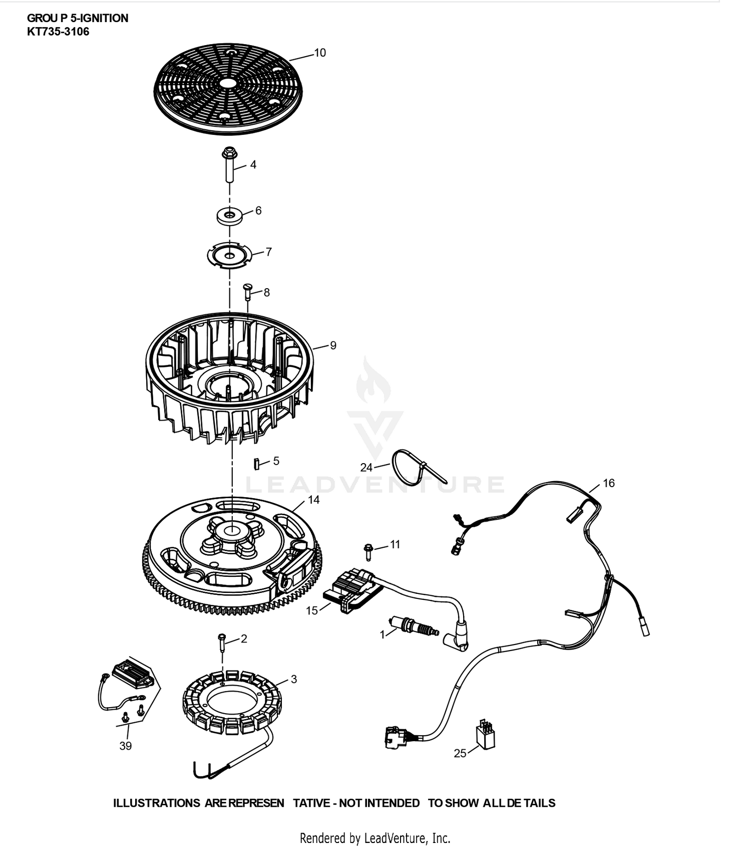 KT735-3106 Ignition & Charging