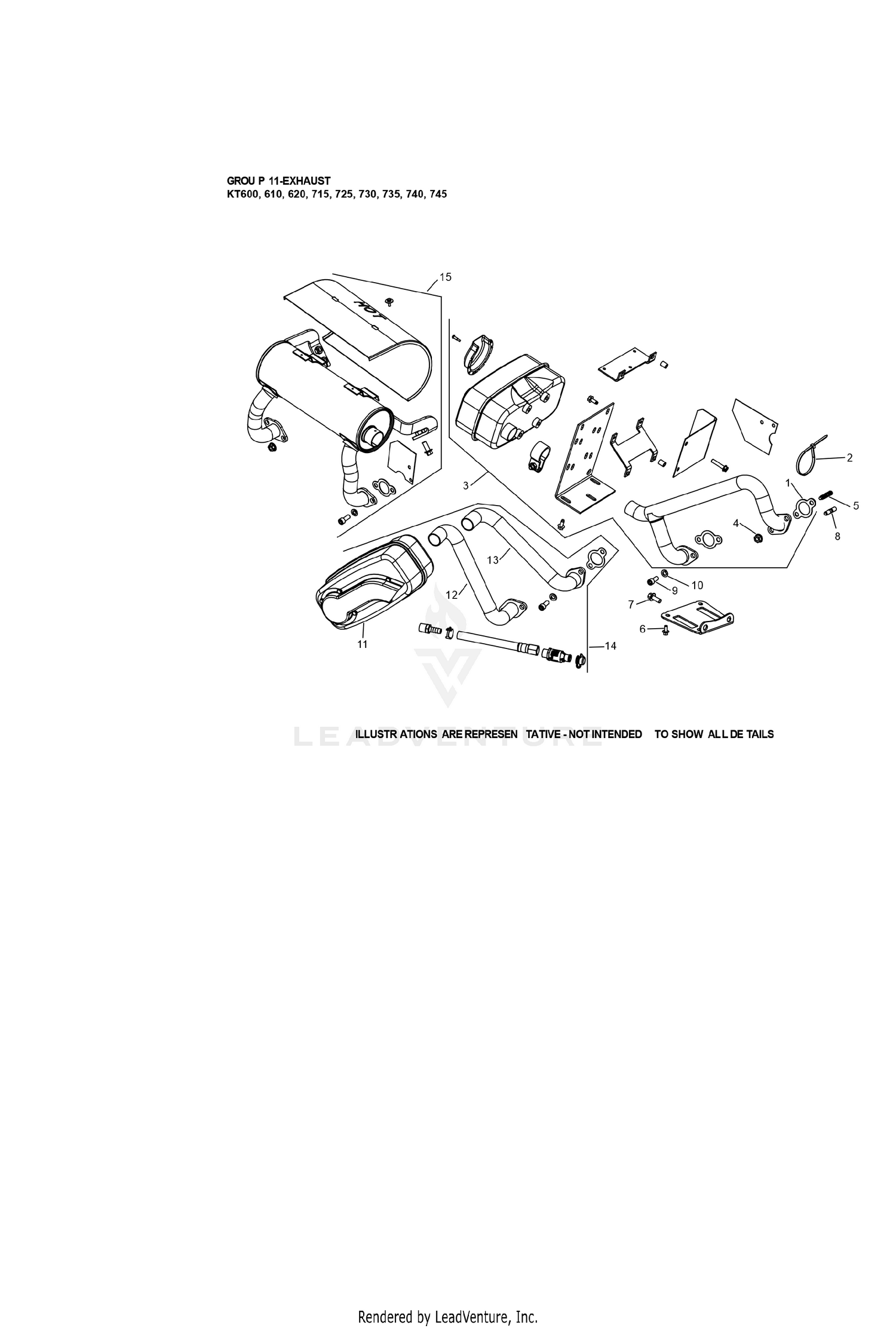 KT725-3017 Exhaust
