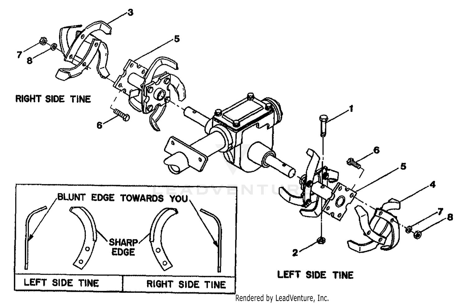 TINE ASSEMBLY