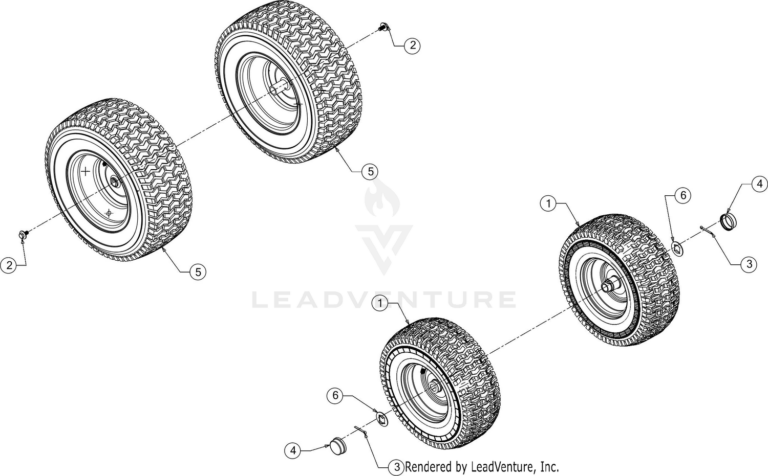 Troy Bilt TB30R 13CC26JD011 2016 Wheels