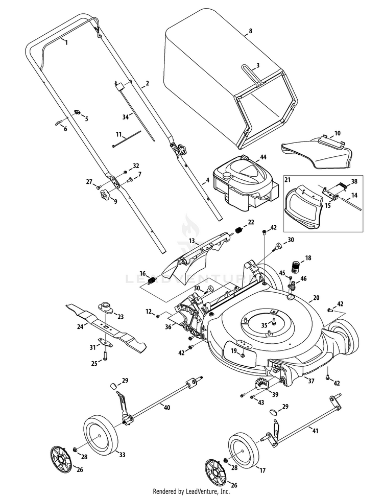 Craftsman exclusive 6.75 lawn mower parts sale