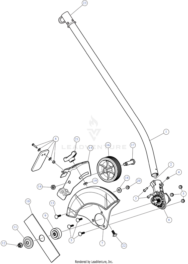 TrimmerPlus by MTD TPE720 41AJEAC902 Edger Attachment PartsWarehouse