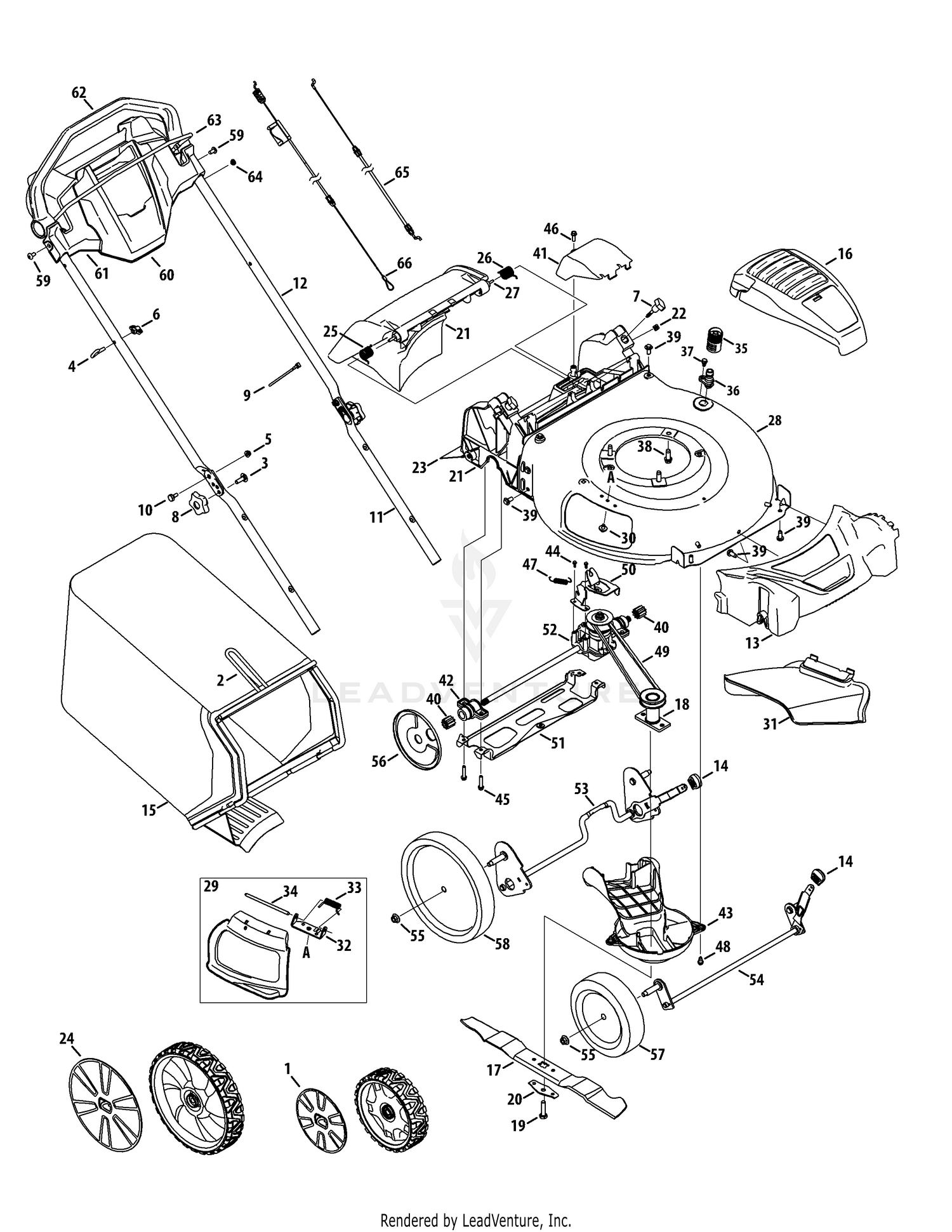 Cub Cadet SC500HW 12ABD22J HM 2014 12ABD22J710 HM 2014 General Assembly