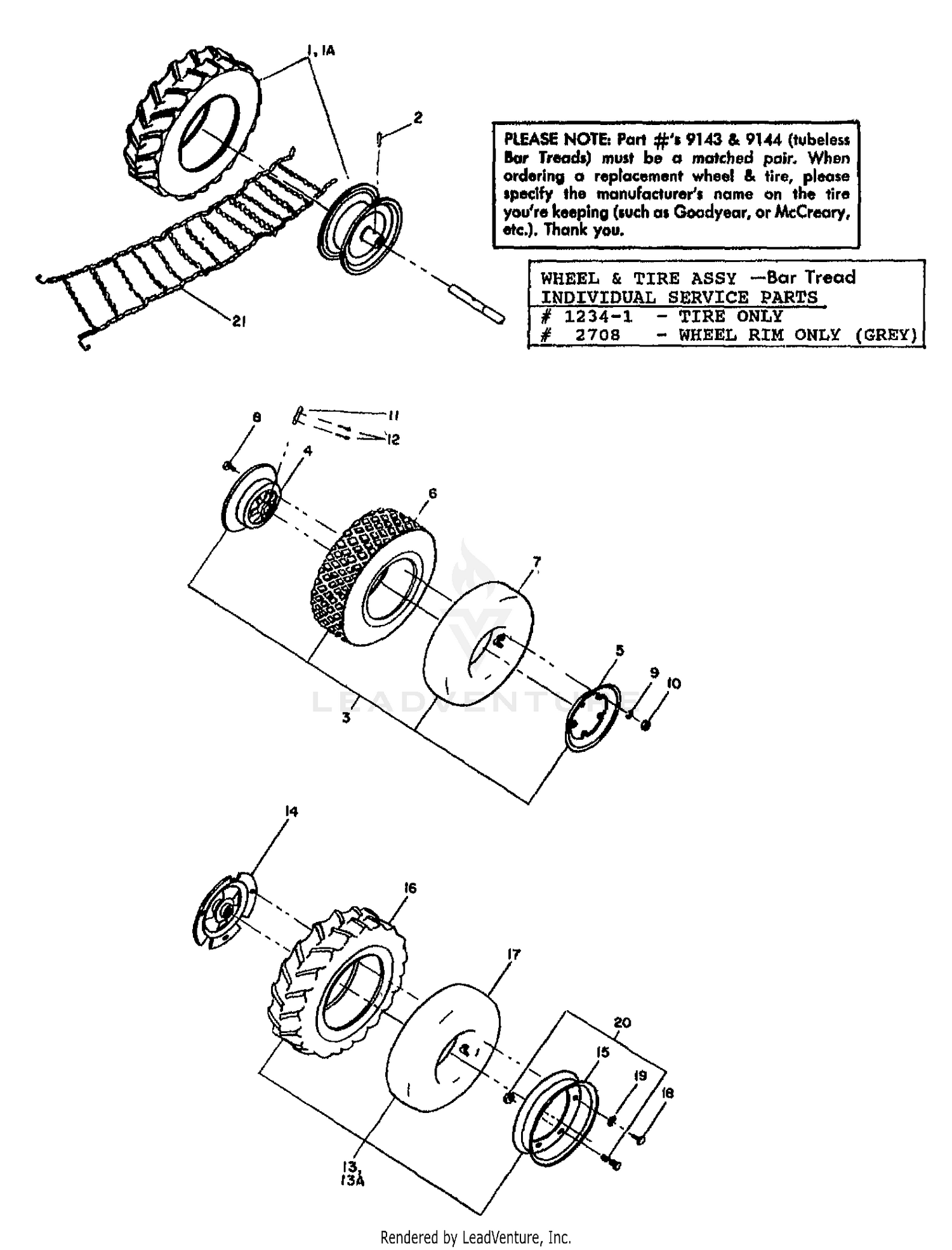 WHEELS AND TIRES