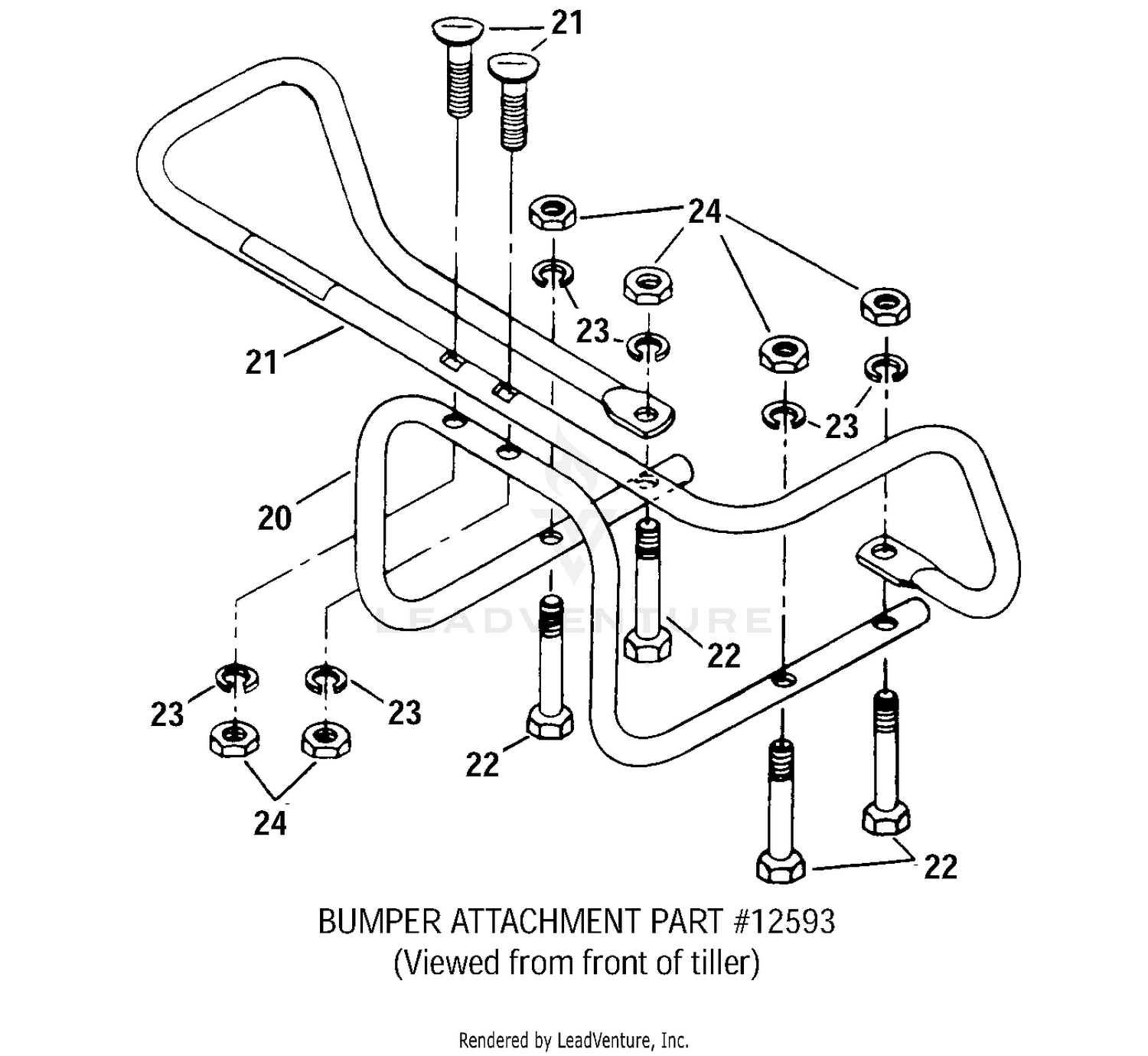 Bumper Attachment - P/N 12593