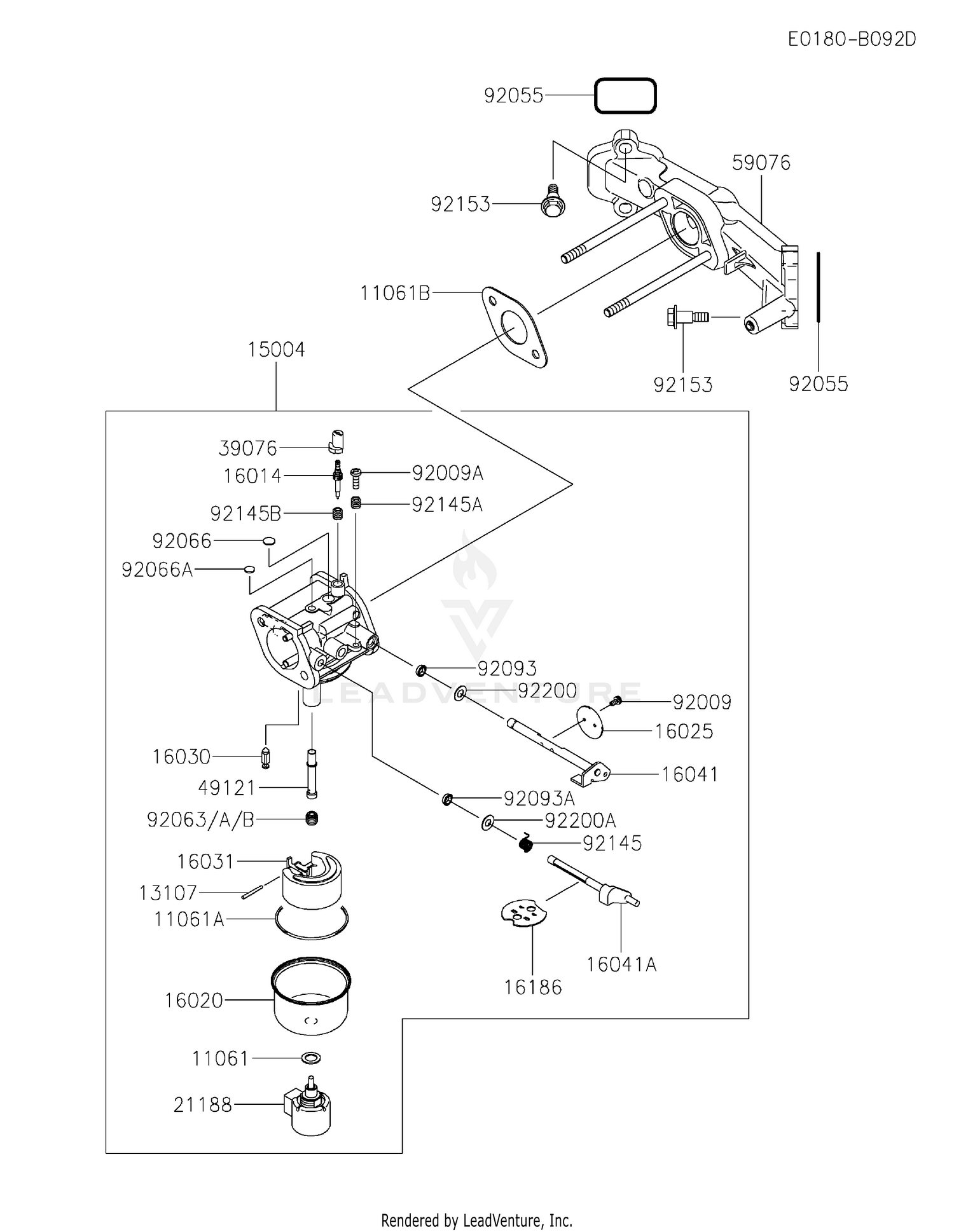 FR600V-GS06 CARBURETOR
