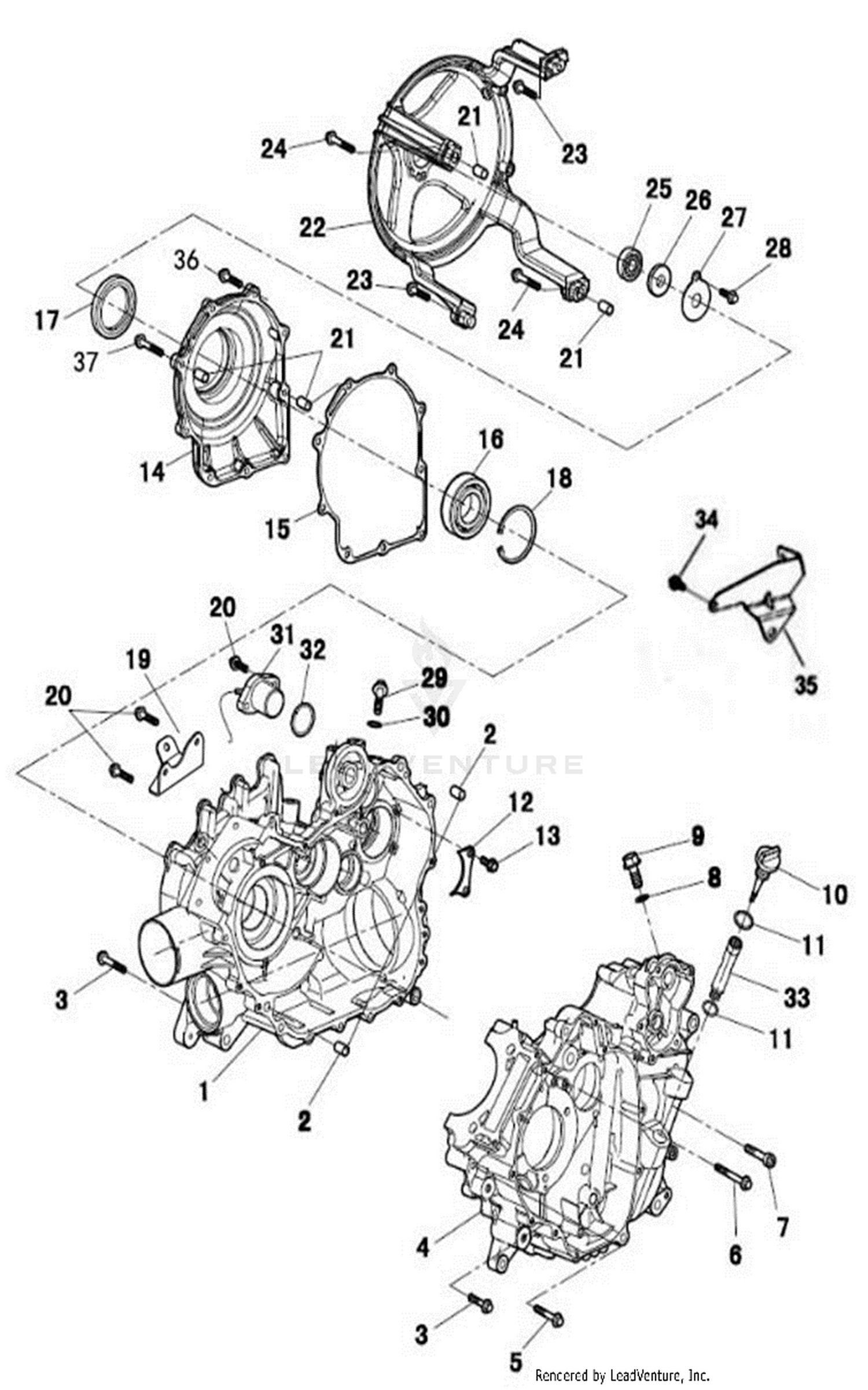 Engine - Crankcase