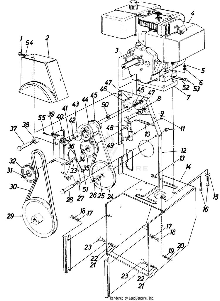 White Outdoor 310850190 Snow Boss 1010 (1990) Partswarehouse