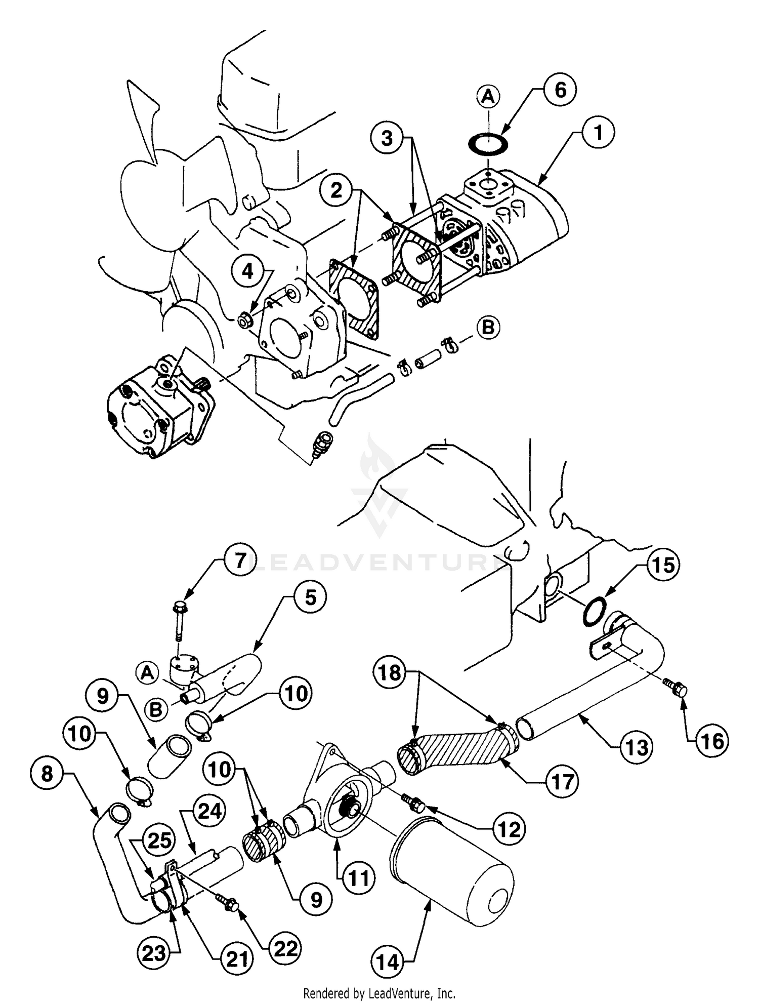 Hydraulic Line & Filter