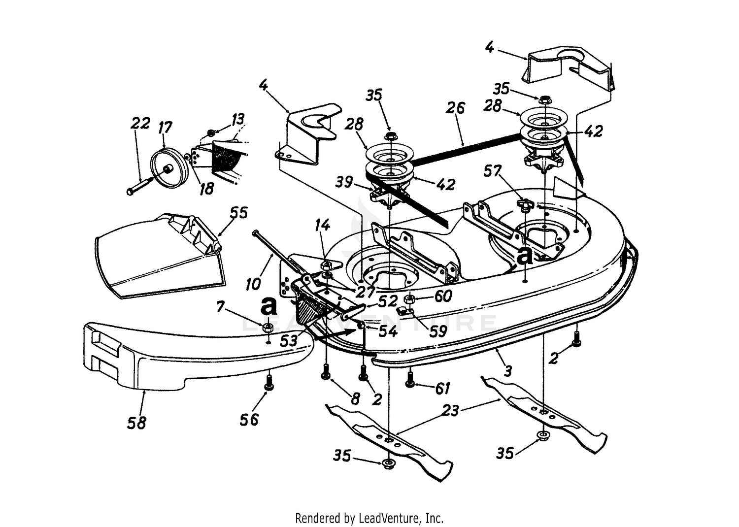 Deck and Chute Assembly