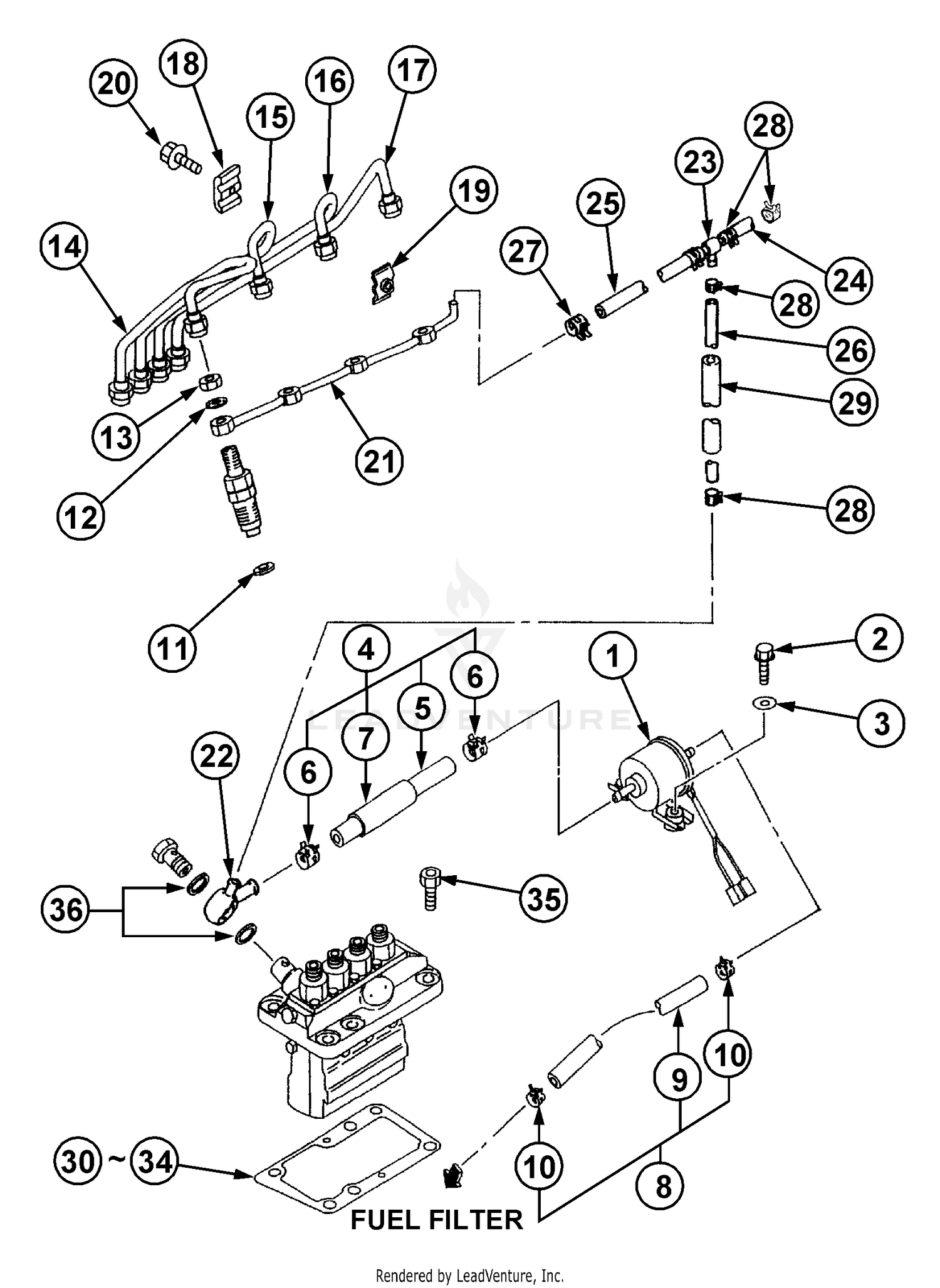 Assembly diagram