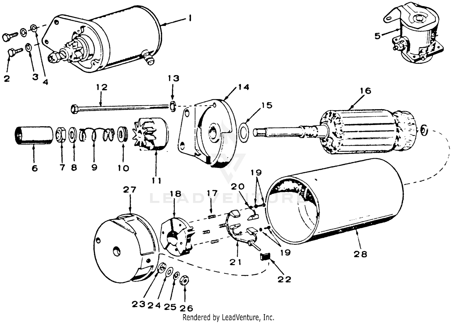 Starting Motor (cranking Motor)