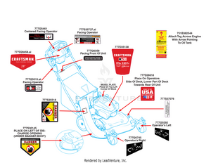 Craftsman CMXGMAM201202 12ABW63B793 (2020) Walk Behind Mower