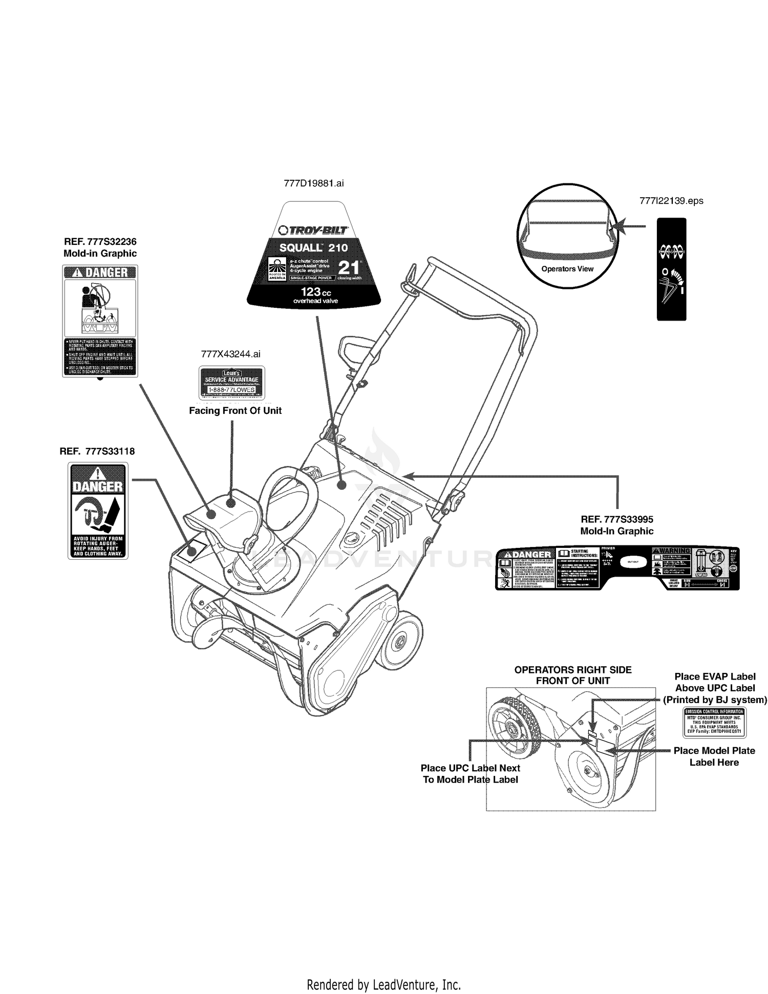 Label Map 31A-2M5E711