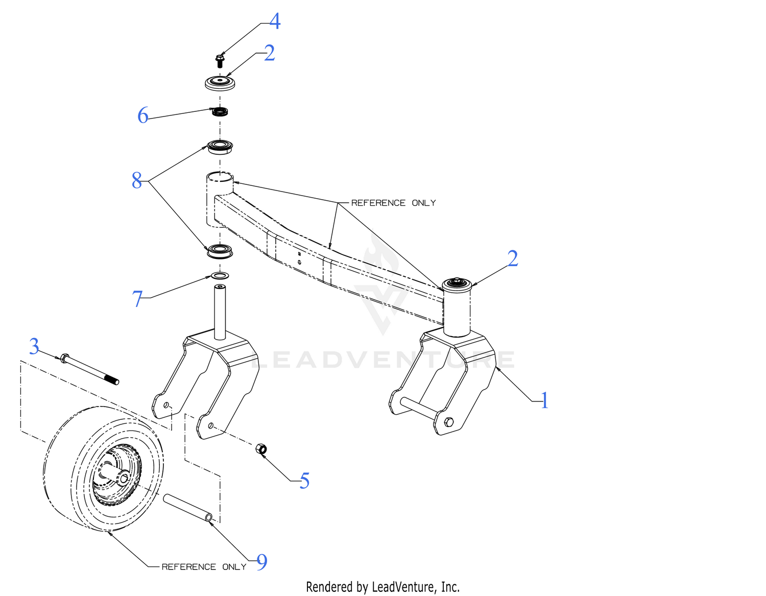 Front Caster