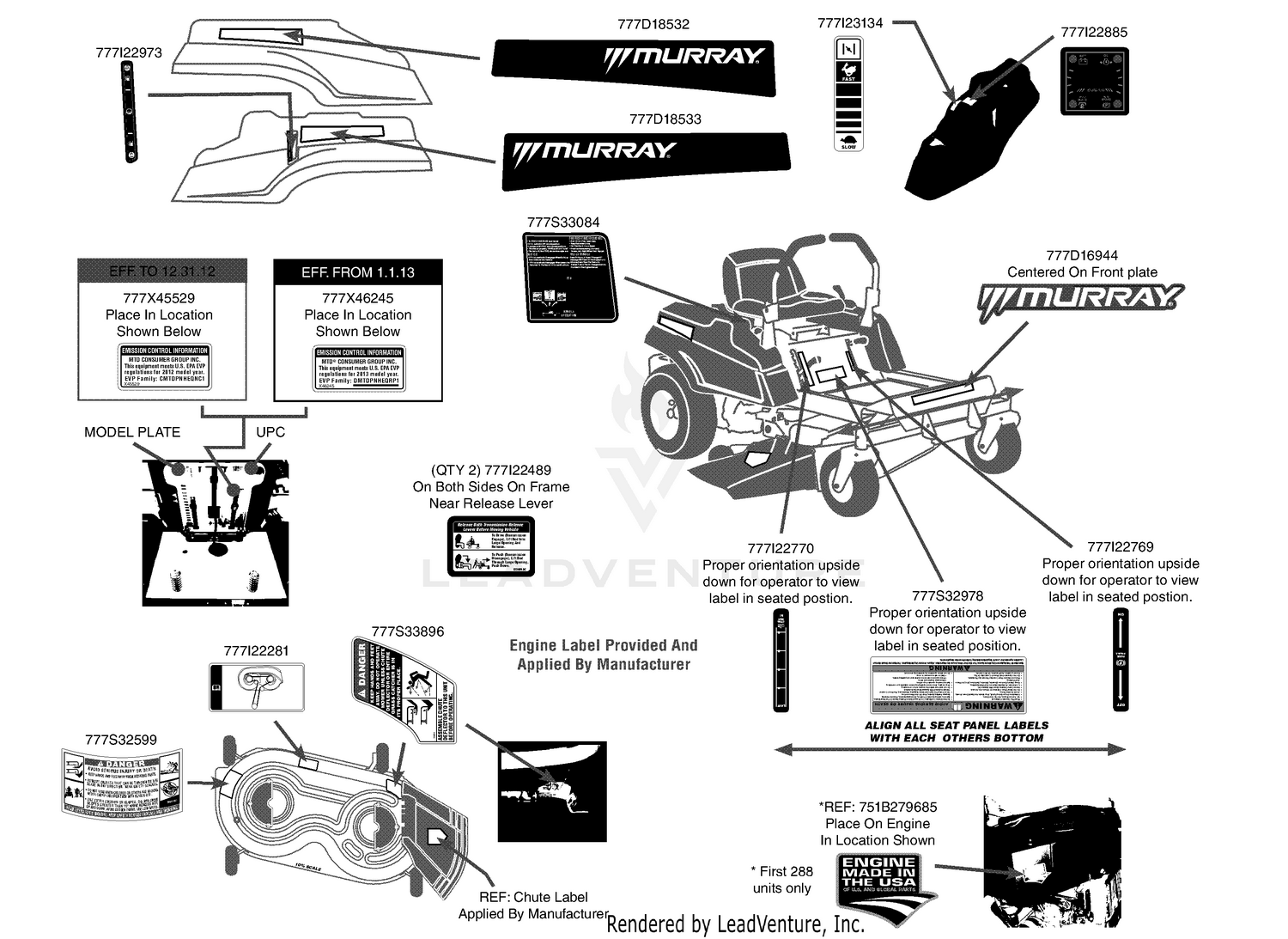 Mtd 17ac2acs058 2013 Mz210 42 Rzt42 2013 Label Map