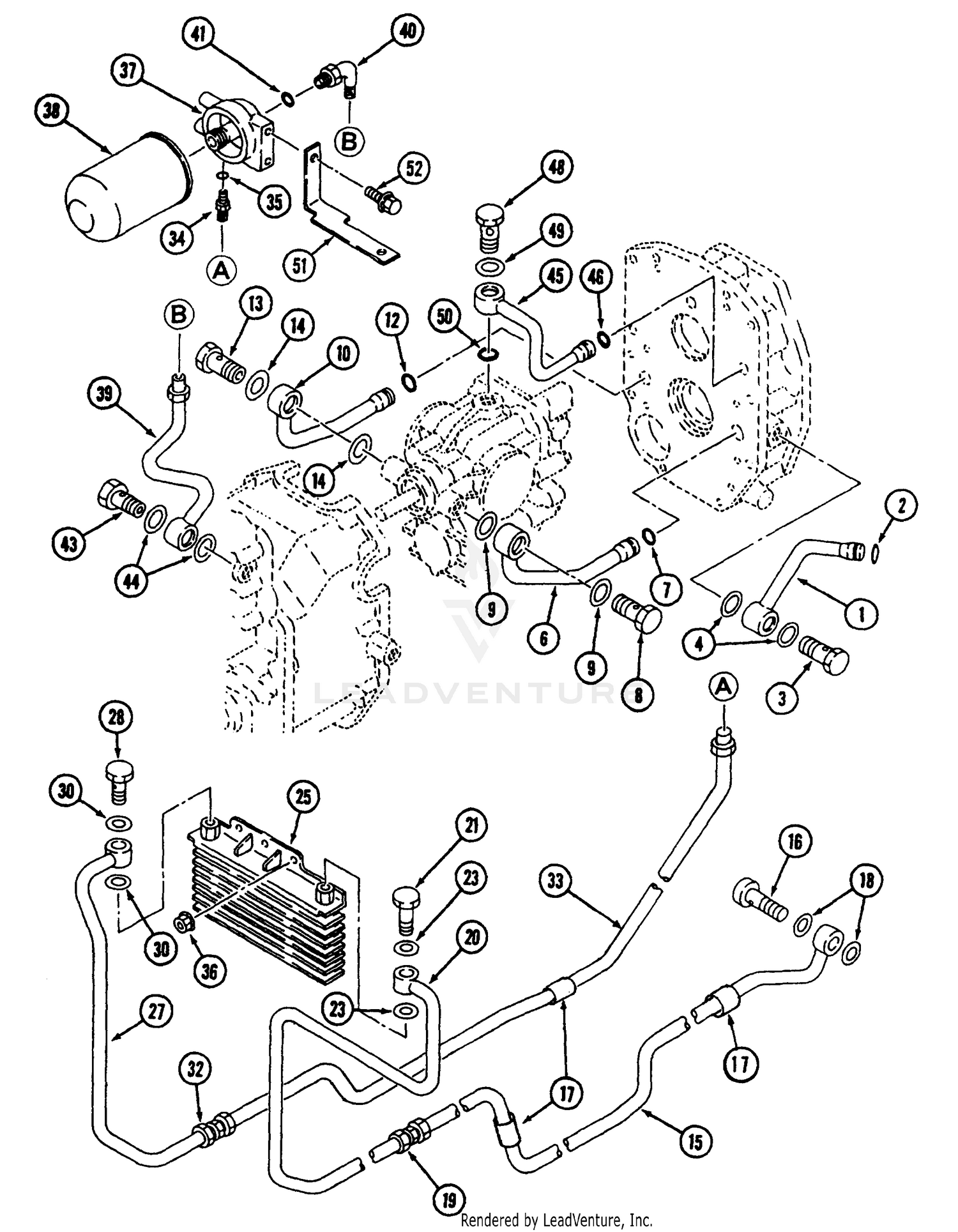 Hydraulic Line 730 HST (Part 3)